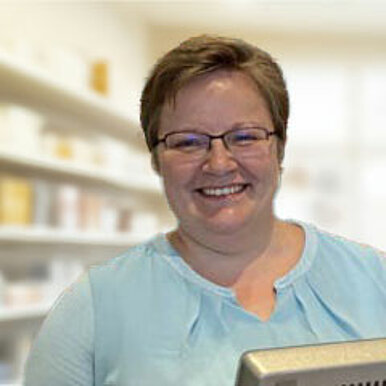 Portrait Apothekerin Dr. Anke Sass