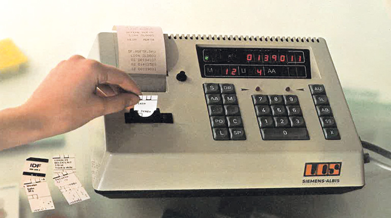 Bestellterminal LOS T10 aus 1975