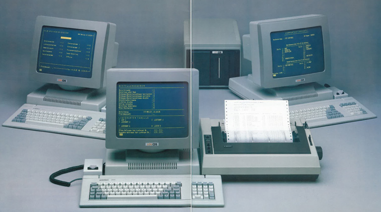 Apothekencomputer LOS C25 aus 1985