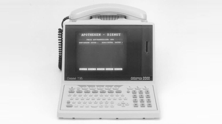 Dialogterminal Datatel T95 aus 1988