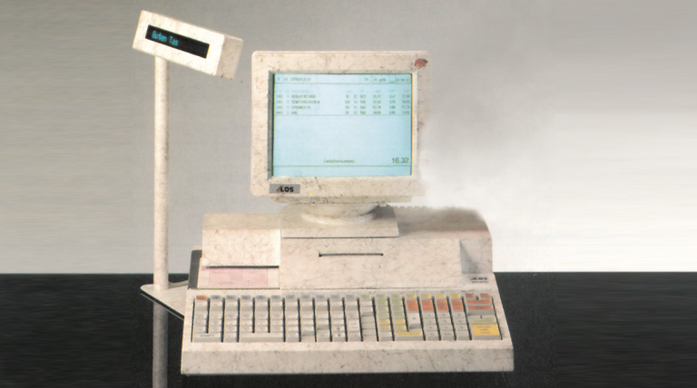 Kassensystem LOS Soluta von 1992