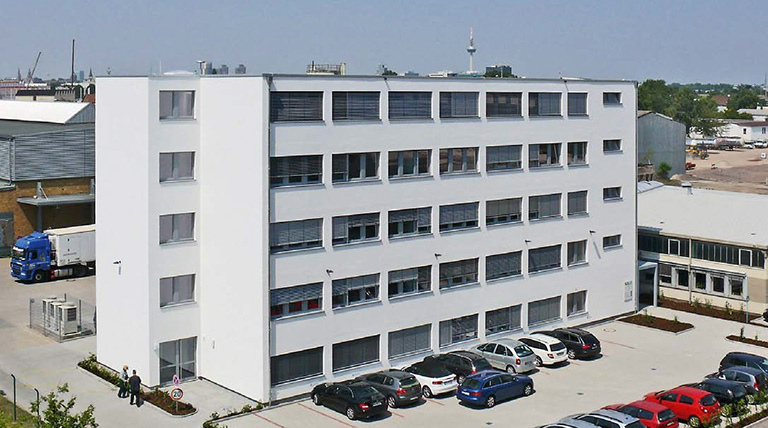 ADG Gebäude aus der Luft