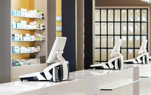 ADG Kassensystem K4000 V in der Löwen Apotheke Trier