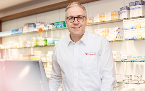 Portrait von Apotheker Christian Schmidt