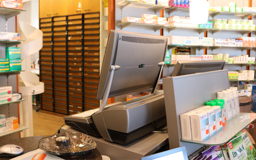 ADG Kassensystem in der St. Korbinians Apotheke in Unterschleissheim